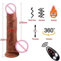 Sexbay Heating Vibration Electric Dildos