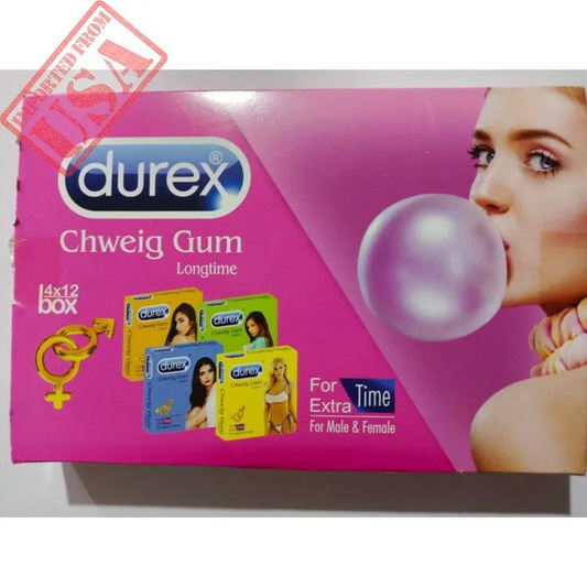 Timing Bubble Gum Sex Enhancement